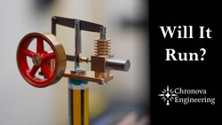 Making the World's Smallest Beam Stirling Engine Instructional Video