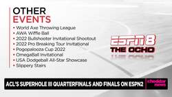 Jay Cutler on the Toughest Competitor in Charity Cornhole on ESPN8: The Ocho News Clip