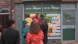 Queen visits Coronation Street set to mark 60 years of soap News Clip