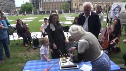 CLEAN : Picnic to celebrate Julian Assange's 50th birthday in London News Clip
