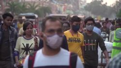 CLEAN : STOCKSHOTS: India's busy New Delhi as global population hits 8 billion News Clip