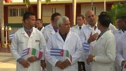 Cuban doctors depart to hard-hit Lombardy region Instructional Video
