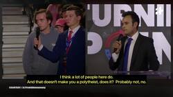 Vivek Ramaswamy Schools Young Chritian American on Hinduism News Clip