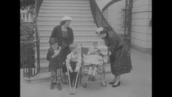 Mamie Eisenhower meets children with cerebral palsy in support of nationwide campaign for the disease News Clip