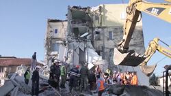 CLEAN : Search for victims of 6.4 magnitude quake continues in Albania News Clip