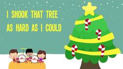 Five Candy Canes | Kids Christmas Songs | Lyrics | Kids Christmas Songs Instructional Video