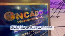 Westchester's NCADD honors News 12's Jonathan Gordon with 'humanitarian award' News Clip