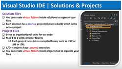 Learn and Master C Programming - Visual Studio Solutions & Projects Instructional Video