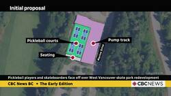 Pickleball players, skateboarders face off over West Vancouver skate park redevelopment News Clip