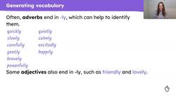 Character description of a family member Instructional Video
