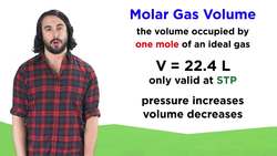 Molar Gas Volume: Stoichiometry With Gases Instructional Video