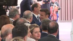CLEAN : Reinstated, Macron promises "a stronger France" and "a more liveable planet" News Clip