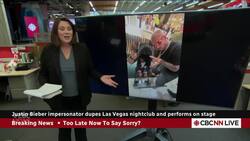 Justin Bieber look-alike crashes Vegas nightclub, racks up $10K bill | Hanomansing Tonight News Clip