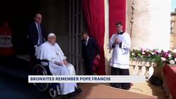 Catholics in Parkchester remember Pope Francis News Clip
