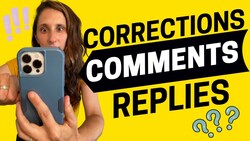 1873 - Corrections, Comments, and Replies Any, No or Some? Instructional Video