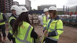 Rachel Reeves visits construction site for housing in Birmingham News Clip