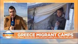 Greece announces new camps for newly-arrived asylum seekers News Clip