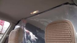 Chinese ride-share service installing coronavirus shields in cars News Clip