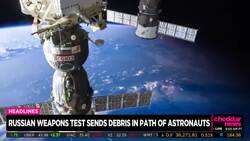 Debris Cloud From Russia Satellite Explosion Blamed for Putting ISS Astronauts at Risk News Clip