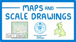 GCSE Maths - Using Scales on Maps and Scale Diagrams Instructional Video