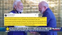 PM Modi holds bilateral with Lula: target of $20 billion trade by 2030 set between India and Brazil News Clip