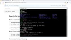 DevOps Complete Course - Revert Changes from Working Directory Instructional Video
