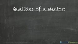 The Importance Of Having A Mentor Instructional Video