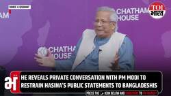 Yunus Urges PM Modi To Control Hasina’s Exile Influence, Confirms Exit after 2026 Bangladesh Polls News Clip