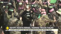 Hamas leader Khalil al-Hayya to lead delegation, Qatar & Egypt to be mediators in peace talks News Clip