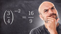 Why we reciprocate negative exponents why flip Instructional Video