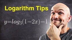 5 Graphing Logarithms Tips In One Equation Instructional Video