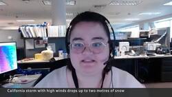 Blizzard buries parts of northern California News Clip