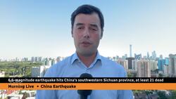 Earthquake in China kills at least 21 people News Clip