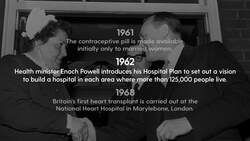 The NHS’s milestones in healthcare as service turns 75 News Clip