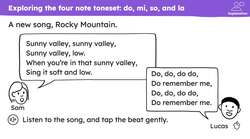Performing four note tonesets on pitched percussion Instructional Video