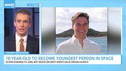 18-Year-Old To Become Youngest Person In Space News Clip