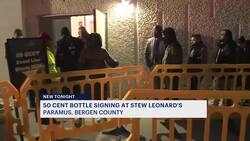 Rapper 50 Cent visits Paramus to show off new champagne and brandy product News Clip