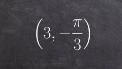 Convert polar coordinates to rectangular coordinates Instructional Video