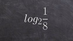 Evaluating a Logarithm To a Fraction Without a Calculator Instructional Video