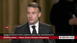 Notre-Dame reopens cathedral doors 5 years after devastating fire News Clip