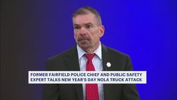 Former chief of Fairfield Police Department joins News 12 to discuss the New Year's Day New Orleans truck attack News Clip