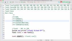 Java Programming for Complete Beginners - Java 16 - Step 04 - Theory - States of a Thread Instructional Video