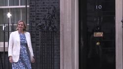 Amber Rudd enters Number 10 as Boris Johnson puts together new Cabinet News Clip