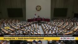 Lawmakers vote to impeach acting President Han Duck-soo weeks after Yoon’s impeachment News Clip