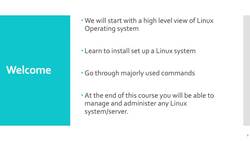 Linux Operating System: A Complete Linux Guide for Beginners - Introduction to Course Instructional Video