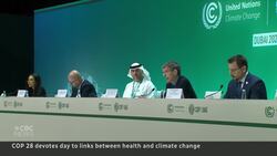 COP28 ‘Health Day’ explores impacts of climate change on the human body News Clip