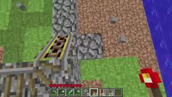 Minecraft Tutorial: How to Make a Minecraft Roller Coaster Instructional Video