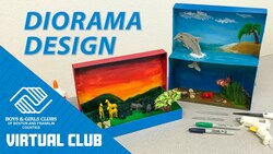 Art Project For Kids: How To Design A Diorama Instructional Video