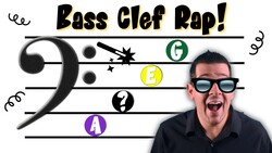 Reading Notes on the Bass Clef: Bass Clef Rap! Instructional Video