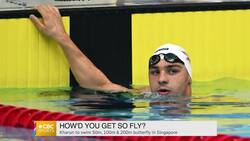 Canadian swimmer Ilya Kharun confident he can improve times at swimming worlds in Singapore News Clip